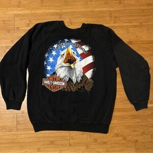 Vintage Harley Davidson Eagle Sweatshirt